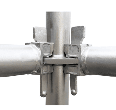Ringlock scaffolding connection